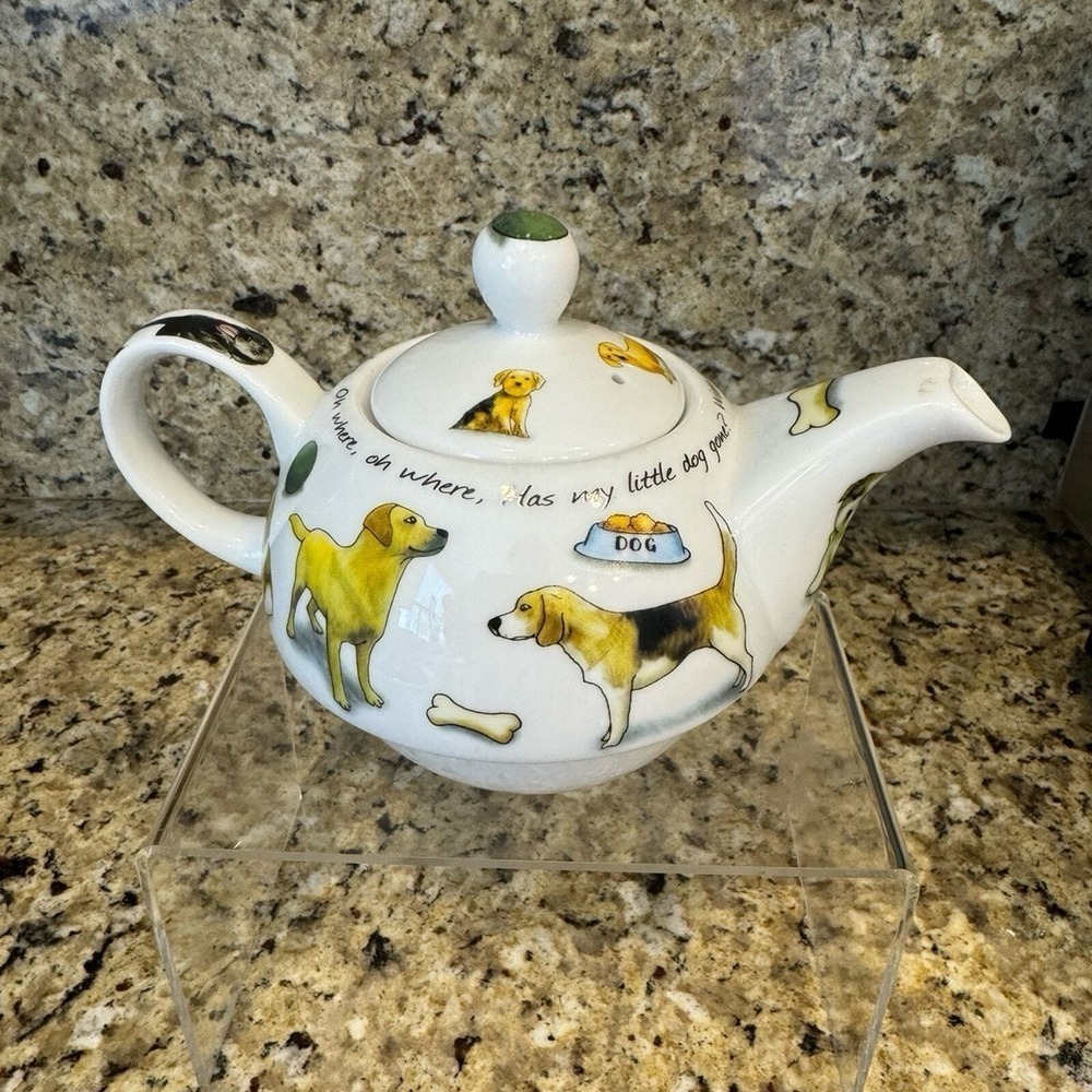 Mini Teapot Mans Best Friend with Labs Beagles 2019 England